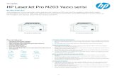 HP LaserJet Pro M203 Yazıcı serisi...CF232A HP 32A Orijinal LaserJet Görüntüleme Tamburu (23.000 sayfa) CHP310 HP LaserJet Kağıdı, 500 yaprak /A4/210 x 297 mm () CHP110 HP