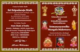 Sri Sripadaraja Math · 2020. 1. 19. · Sri Jayateertha (Teekakrutpada) has written Nyayasudha a Vyakhyana for Anuvyakhyana. Sri Sripadaraja, Sri Vyasaraja, Sri Vijayeendra, Sri