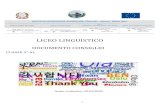 LICEO LINGUISTICO · 2020. 5. 29. · Linguistico – Scienze Umane ... Il percorso del Liceo Linguistico è indirizzato allo studio di più sistemi linguistici e culturali. Guida