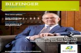 BILFINGER · 2019. 5. 28. · 8 WE MAKE INDUSTRY WORK BILFINGER magazine #6 Met Rotterdamse directheid draait burgemeester Aboutaleb er niet omheen: volgens hem wordt de energietransitie