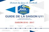 GUIDE DE LA SAISON U11 - FFFpubli-v2-cg.fff.fr/common/ligue/bib_res/ressources/...LA PAGE ADMINISTRATIVE EN U11 Saison 2016-2017 7 Document disponible sur le Site du District du Jura