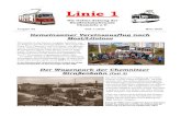 Linie 1 - Willkommen · 2020. 3. 4. · Linie 1 Die Online-Zeitung der Straßenbahnfreunde Chemnitz e.V. Ausgabe 62 Heft 1/2020 März 2020 Gemeinsamer Vereinsausflug nach Most/Litvinov