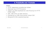 Peter Sobe Internettechnologien 1 - HTW Dresdensobe/Internet_2017/Vo/2... · 2017. 4. 5. · Peter Sobe Internettechnologien 2 HTTP (1) IP TCP HTTP Erzeugt Verbindung zwischen Client