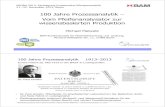 100 Jahre Prozessanalytik – Vom Pfeifenanalysator zur … · 2019. 2. 16. · - kontinuierlich (z. B. Stoffströme in Rohrleitungen und auf Förderbändern) • Schnellere Messungen