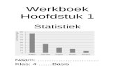 Werkboek Hoofdstuk 1 Vlakke figuren · Web viewWerkboek Werkboek Werkboek Statistiek Hoofdstuk 1 Naam: ……………………... Klas: 4 ……Basis Statistiek Statistiek Hoofdstuk