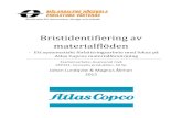 Bristidentifiering av materialflöden558866/FULLTEXT01.pdfBristidentifiering av materialflöden - Ett systematiskt förbättringsarbete med fokus på Atlas Copcos materialförsörjning