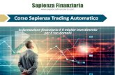 Corso Sapienza Trading Automatico - Amazon S3...• int OrderSend(string symbol, int cmd, double volume, double price, int slippage, double stoploss, double takeprofit, string comment,