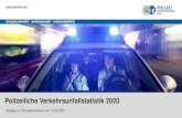 bonn.polizei · 2021. 3. 10. · Polizeiliche Verkehrsunfallstatistik 2020 Vorlage zur Pressekonferenz am 10.03.2021 bürgerorientiert · professionell · rechtsstaatlich bonn.polizei.nrw