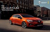 Nye Renault CLIO¸rsbrosjyre-Clio-V-web.pdf · 2020. 9. 11. · 16 Nye Clio V. Nye Clio V 17 02 Induksjonslader Trådløs smarttelefonlader praktisk plassert foran girspaken, under