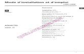 Mode d’installation et d’emploiquellavelinge.com/fichiers/...aqualtis-aq82l-49-fr-lave-linge-notice.pdf · Consommation en off-mode : 0,5 W Consommation en Left-on : 0,5 W Description