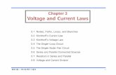 Chapter 3 Voltage and Current Laws - contents.kocw.netcontents.kocw.net/document/Chapter-3.pdf · 2013. 12. 27. · 회로이론-І2013년2학기이문석 2 3.1Nodes,Paths,Loops,andBranches