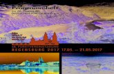 Programmheft - Forstverein · 2016. 12. 20. · 17.05. – 21.05.2017 68. FORSTVEREINSTAGUNG 17.–21.05.2017 REGENSBURG2017.de Die WELT braucht WALD! REGENSBURG 2017 Programmheft