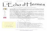 L’ECHO D’HERM ÈS n° 27 – 3ème Trimestre 2015 Juin 2015 – n° 27 · 2015. 7. 14. · L’ECHO D’HERM ÈS n° 27 – 3ème Trimestre 2015 3 L’Atelier d’Astrologie d’Aquitaine