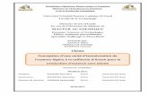 Thèmedspace.univ-eloued.dz/bitstream/123456789/2127/1/665.5... · 2019. 5. 29. · République Algérienne Démocratique et Populaire Ministère de l’Enseignement Supérieur et