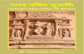 Narada’s Aphorisms on Bhakti - Internet Archive · 2015. 4. 15. · Narada’s Aphorisms on Bhakti Y. Subramanya Sharma. Created Date: 11/18/2008 2:04:15 PM
