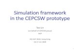 Simulation framework in the CEPCSW prototypeias.ust.hk/program/shared_doc/2020/202001hep/workshop/...2020/01/17  · Simulation framework in the CEPCSW prototype Tao Lin (on behalf