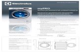 myPRO · 2020. 3. 16. · myPRO Smart professionel vaskemaskine . Specifikationer WE170P/V Centrifugeringshastighed, o/m (G-faktor) 1400 (536) Lydniveau ved vask, dB(A) 49 Lydniveau