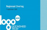 Logo Kempen | - Regionaal Overleg editor...2020/09/07  · 10-daagse Geestelijke Gezondheid •Materialen: •NIEUW provinciaal materiaal: •Wij voorzien 1 week tussen de ontlening