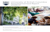 UBC Enrolment Report 2020/21 · 2021. 3. 10. · University of British Columbia Annual Enrolment Report 2020/21 Dr. Ananya Mukherjee-Reed Provost and Vice-President Academic, UBC