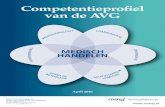 Competentieprofiel van de AVG · 2017. 10. 16. · In 2006 zijn de competenties voor de AVG beschreven in het competentieprofiel volgens de CanMeds systematiek. Onze beroepsgroep