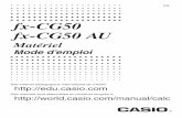 fx-CG50 fx-CG50 AU - Support | Home | CASIO...de haute précision pour une définition de pixels effectifs d’au moins 99,99 %. Même à ce niveau, il est possible que certains pixels