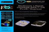Medtronic Lifepak CHARGE-PAK™ CR PLUS - Express 11403 …...Medtronic Lifepak CHARGE-PAK™ CR PLUS / Express Medtronic Lifepak CHARGE-PAK™ CR PLUS / Express Gebruikset voor alle