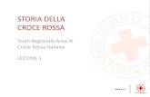 STORIA DELLA CROCE ROSSA · 2019. 4. 29. · bookshop del Museo Internazionale delle Croce Rossa di Castiglione delle Stiviere (MN). Slide realizzate a dicembre 2013 dal Team Area