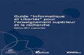 Guide “Informatique et Libertés” pour l’enseignement ... - Le … · 2019. 4. 18. · matique et des Libertés (CNIL) ont concrétisé, le 25 janvier 2007, leur par-tenariat
