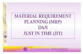 MATERIAL REQUIREMENT PLANNING (MRP) DAN JUST IN ...ana_dwi_pertiwi.staff.gunadarma.ac.id/Downloads/files/...DAN JUST IN TIME (JIT) MATERIAL REQUIREMENT PLANNING (MRP) DEFINISI MRP