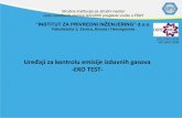 -EKO TEST- - IPI | Institut za privredni inženjering · 2021. 2. 15. · ’’INSTITUT ZA PRIVREDNI INŽENJERING’’ d.o.o. Fakultetska 1, Zenica, Bosna i Hercegovina Uređaji