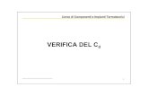 VERIFICA DEL Cd · 2017. 7. 17. · 2 2 Corso di Componenti e Impianti Termotecnici 1) Determinazione del Coefficiente di dispersione volumico Cd [W/m3 K] Rif. normativo: UNI 10379