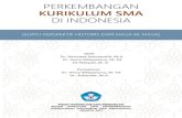 PERKEMBANGAN - Kemdikbud · 2019. 3. 27. · D. Konteks Sejarah Nasional Indonesia sebagai Prolog Pengungkapan Sejarah Kurikulum 6 E. Pergantian Nomenklatur SMA dari Masa ke Masa