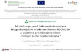 STRATEGIJA PRILAGODBE KLIMATSKIM PROMJENAMAprilagodba-klimi.hr/wp-content/uploads/docs/Zagreb... · 2018. 5. 20. · Marjanović& Ostrogović Sever:Modeliranje produktivnosti ekosustava