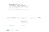 IMARES Wageningen UR · 2015. 9. 22. · Rijkswaterstaat JAMP 2013 monitoringsprogramma van milieukritische stoffen in schelpdieren ... een koerier, geregeld door RWS, bij IMARES