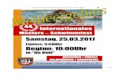 44. Internationales Masters-Schwimmfest 25.3.2017 Hürth · 2019. 1. 8. · 44. Internationales Masters-Schwimmfest 25.3.2017 Hürth M E L D E E R G E B N I S 44. Internationales