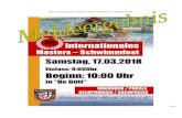 45. Internationales Masters-Schwimmfest 17.3.2018 Hürth · 2018. 6. 24. · 45. Internationales Masters-Schwimmfest 17.3.2018 Hürth M E L D E E R G E B N I S 45. Internationales