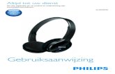 SHB4000 Vragen? Philips · 4 Koppel de headset met uw mobiele telefoon. Raadpleeg de gebruikershandleiding van uw mobiele telefoon voor meer informatie. Hieronder vindt u een voorbeeld