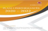 PLANI I PERFORMANCËS 2020 2022...Kodi Programi buxhetor Fakt 2017 Fakt 2018 I Pritshmi 2019 Plan 2020 Plan 2021 Plan 2022 01110 Planifikimi Menaxhimi dhe Administrimi 174,509 221,913