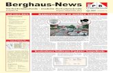 Berghaus-News · 2021. 7. 11. · Verkehrstechnik mobile Schutzwände† Ausgabe 44 August / September 2013 Berghaus-News Inhaltsverzeichnis Impressum Herausgeber: Auflage: Peter