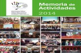 Memoria de Actividades 20142014 3 Es momento de hacer balance de las actividades de la Asociación Internacional de Ciudades Educadoras (AICE) durante el 2014. Repasar el trabajo realizado