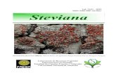 Vol. 11(2) ISSN 2304-2907 (on line) Steviana...La revista Steviana es una publicación semestral, del Laboratorio de Recursos Vegetales (LAREV), Facultad de Ciencias Exactas y Naturales