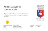 MEDIOS MASIVOS DE COMUNICACIÓNceiaept.cl/attachments/Lenguaje-Primer-Nivel-Medio... · 2021. 2. 23. · Medios masivos de comunicación Los Medios masivos de comunicación son los