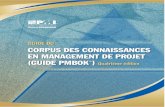Guide du corpus des connaissances en management de projet, 4e ©dition (Guide PMBOK)