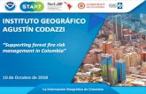 INSTITUTO GEOGRÁFICO AGUSTÍN CODAZZI · 2019. 4. 12. · Instituto Geográfico Agustín Codazzi (IGAC), it´s the head of producing the basic cartography of the country, elaborating