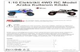 Elektrikli 4WD RC Model Araba Kullanım Kitabı 10428-A ve 10428-C... · 2018. 6. 11. · Araba Kullanım Kitabı Güvenlik Uyarıları ..... 1 - 3 Sorun Giderme ve Ürün teknik