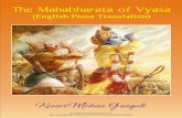 Mahabharata Of Vyasa -