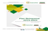 LUIS PÉREZ GUTIEREZ - Cones Nacionalconesnacional.org/images/docs/Plan_Quinquenal_2019-2023... · 2019. 7. 11. · Plan Quinquenal 2019 – 2023 VERÓNICA ALEXANDRA VAHOS PUERTA,