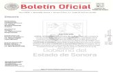 CONSIDERANDO - :: Benito Juarez Sonora...Tomo CXCIX Hermosillo, Sonora Número 9 Secc. 11 Lunes 30 de Enero de 2017 Boletin Oficial 2 • • • (J.'IIIIOl:~O flft f:i.l \IXI !\F~'