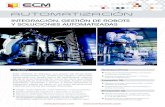 R I AUTOMATIZACIÓN - ECM USA Vacuum Furnace Systems...integración exitosa de robots en sus líneas de producción utilizando las últimas tecnologías disponibles. Integrar y automatización
