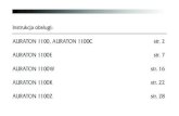 AURATON seria 1100 plus K Z · 2006. 10. 19. · AURATON 1100, 1100C 1. Zastosowanie Elektroniczny sterownik pompy cen-tralnego ogrzewania AURATON 1100 i AURATON 1100C przeznaczony